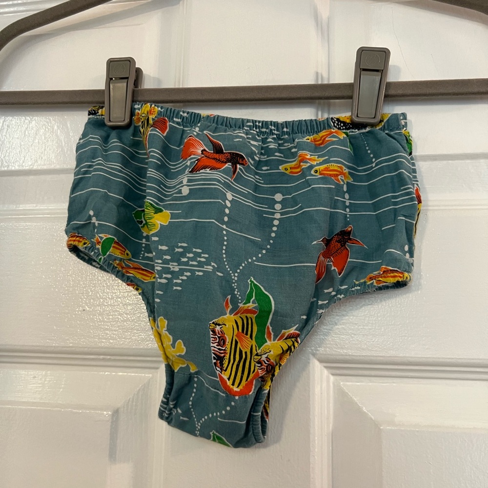 Stella McCartney x GapKids Bailey Sun Dress with Bloomers Fish Size 5 Cotton - Picture 11 of 12